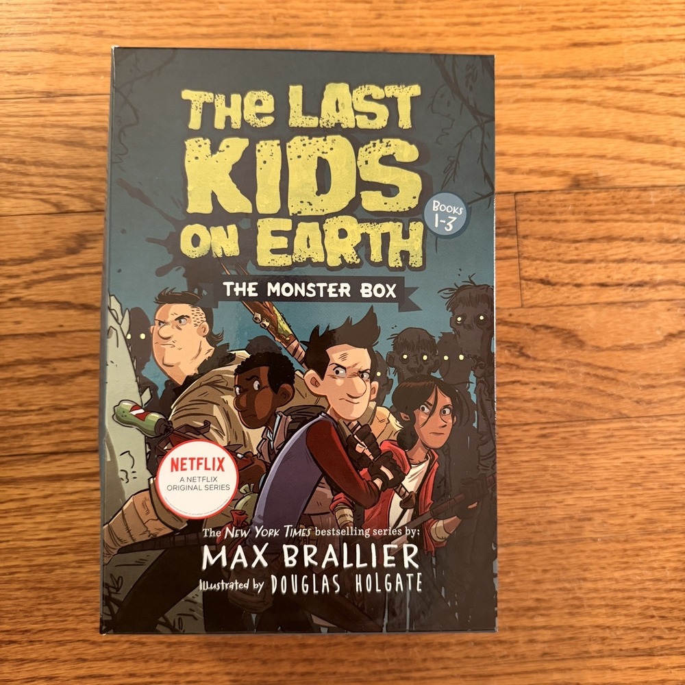 Last Kids on Earth: The Monster Box Books 1-3 Max Brallier  FREE SHIPPING!